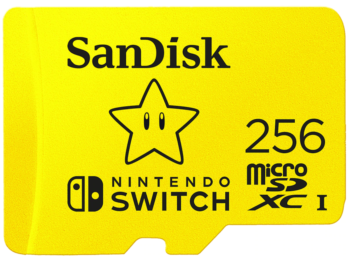 SD-kort 256 GB Nintendo Switch
